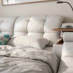Ultimate Comfort Modern Luxury Leather Dream Smart Bed