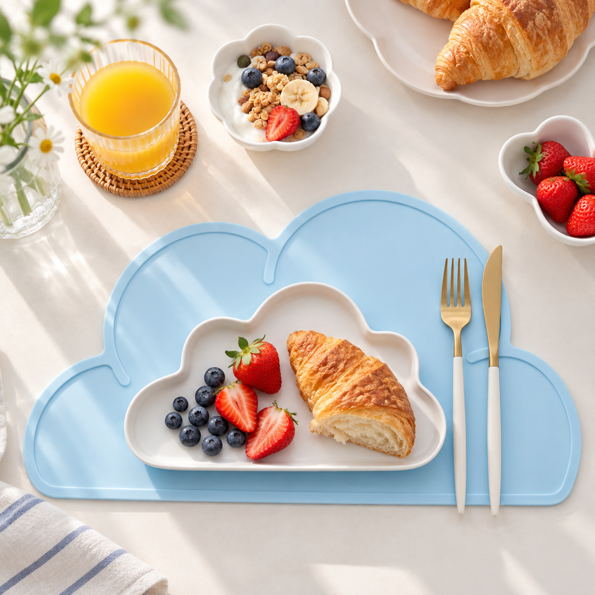 Cute Waterproof Silicone Placemat