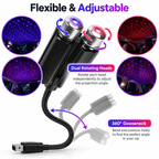 Colorful Sky Sound Activated LED Projector Night Light