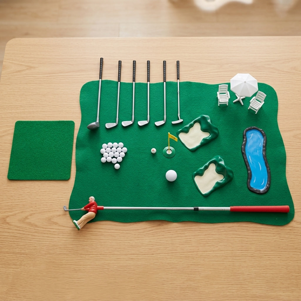 Mini Champion Golf Practice Set Toy