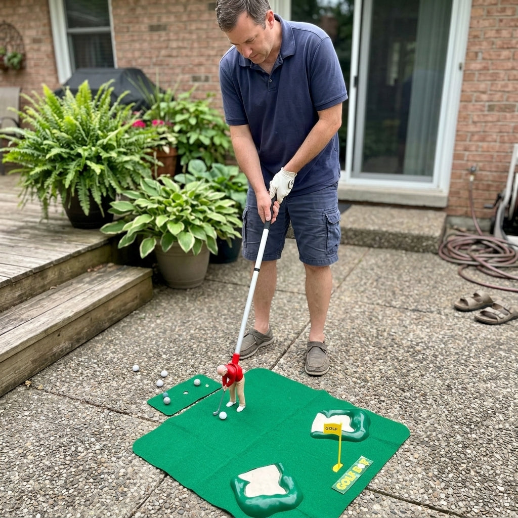 Mini Champion Golf Practice Set Toy