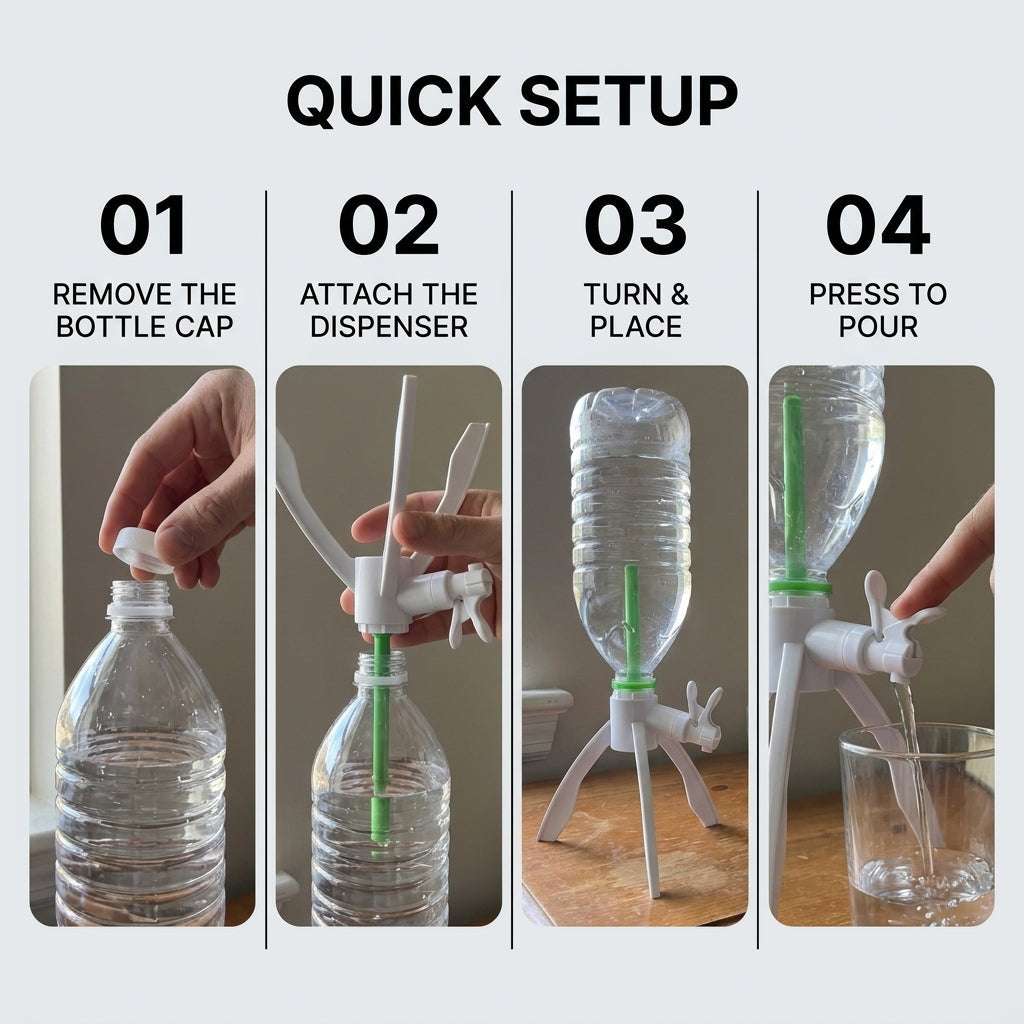 Mini Water Dispenser Bottle Holder