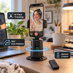 360° AI Auto Face Tracking Phone Stabilizer Tripod