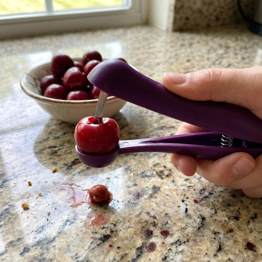 Cherry Pitter Remover Gadget