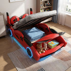 Speed Race Car LED Light Kids Bed