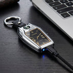 Elegant Car Keychain Watch Light