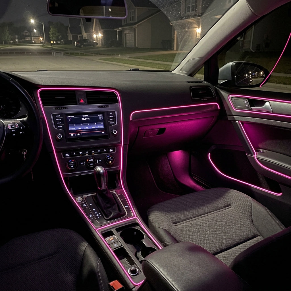 Car Interior Decorative LED Strip Atmosphere Light