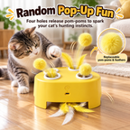Cheese Chase Interactive Cat Toy