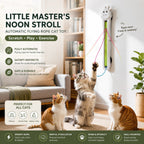 Never Stop Automatic Endless Play Cat Teaser Toy