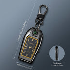 Elegant Car Keychain Watch Light