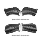 Coolant Line Aluminum Alloy Skid Plate Protection Guards (1 Set) for 2020-2025 Tesla Mode Y and 2017-2024 Model 3