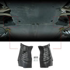 Coolant Line Aluminum Alloy Skid Plate Protection Guards (1 Set) for 2020-2025 Tesla Mode Y and 2017-2024 Model 3