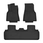 Custom-Fit Floor Mats And Liners 3D Lamination Cutting All-Weather For Tesla Model Y (2020-2024)