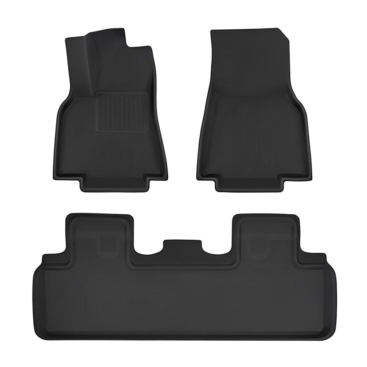 Custom-Fit Floor Mats And Liners 3D Lamination Cutting All-Weather For Tesla Model Y (2020-2024)