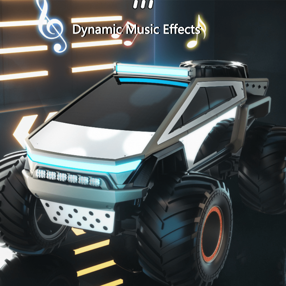 Cybertruck Pickup Truck 1:14 Scale Alloy Remote Control Car