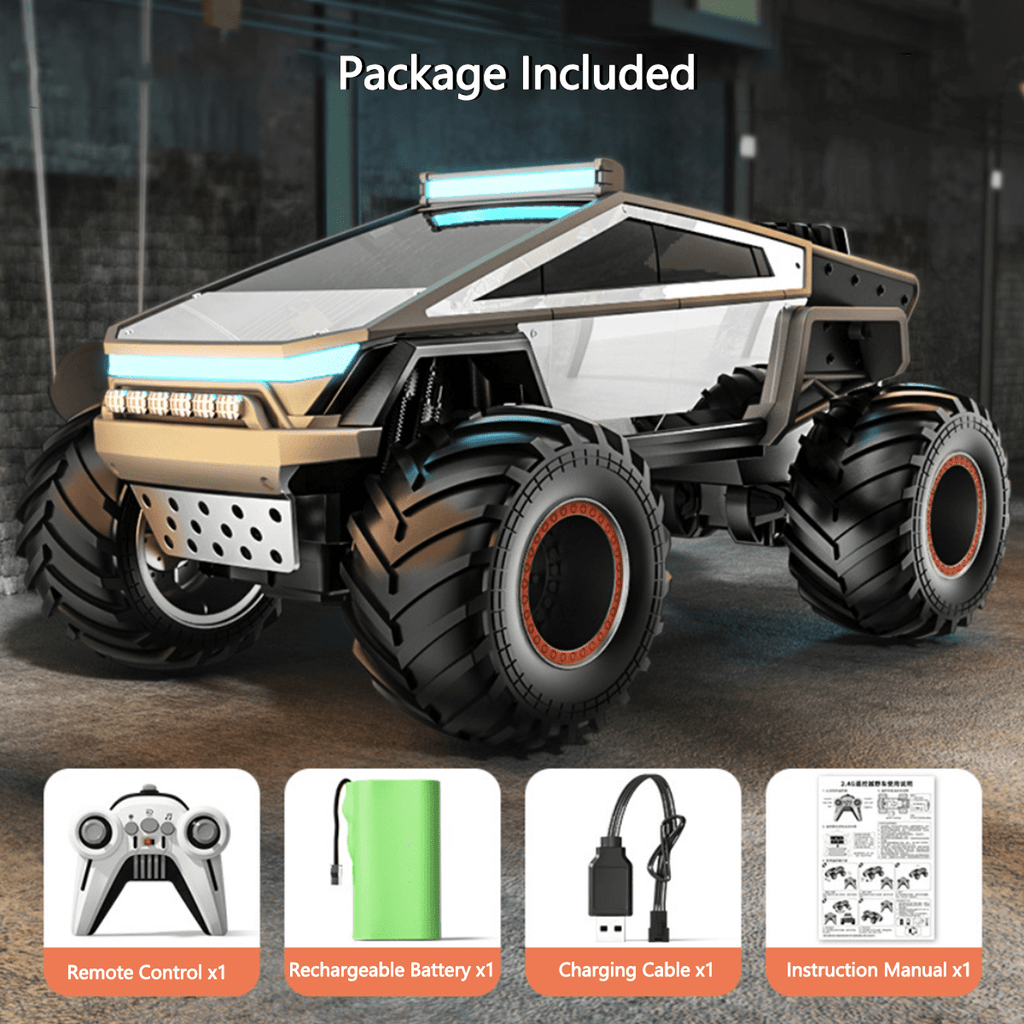 Cybertruck Pickup Truck 1:14 Scale Alloy Remote Control Car