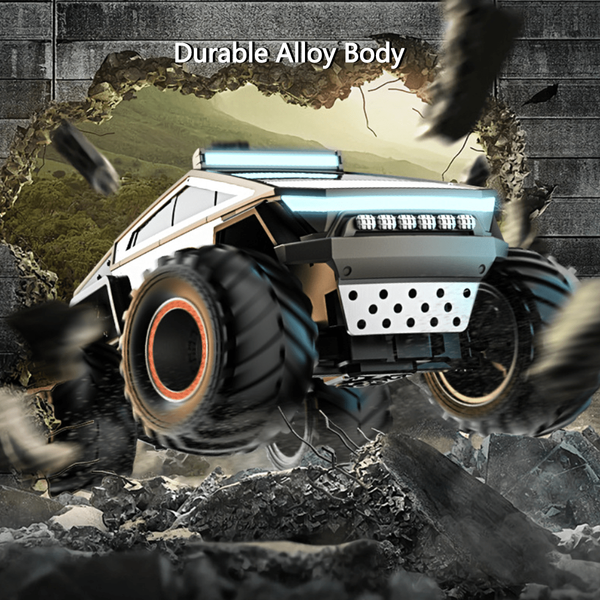 Cybertruck Pickup Truck 1:14 Scale Alloy Remote Control Car