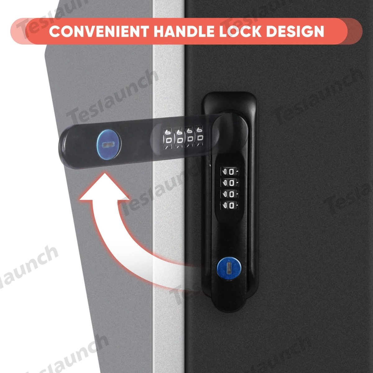 Cybervault Charging Case for Tesla Model 3/Y/X/S/CT - Cybertruck Style Waterproof Lock Charger Organizer