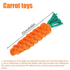 Carrot Rope Dog Chew Toy