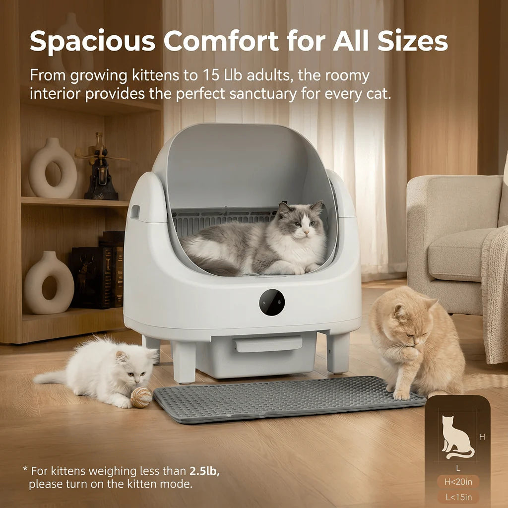 Miroken HEYBO Smart App Cat Litter Box