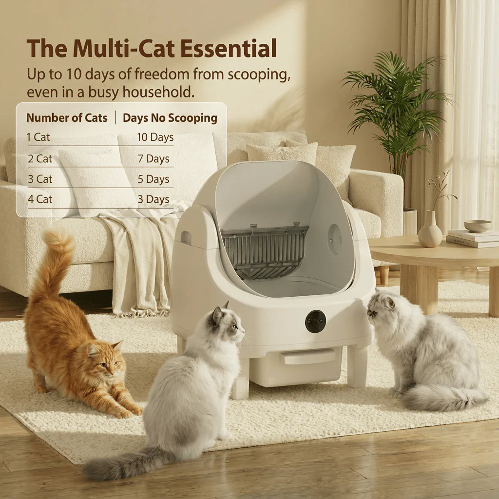 Miroken HEYBO Smart App Cat Litter Box