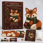 Beginner-Friendly Christmas Holiday Guardian Felt Patchwork Kit Collection