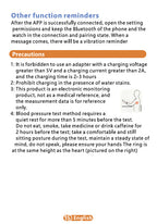 Miroken | One-Click Blood Sugar|Blood Glucose Blood Pressure ECG|ECG HRV Heart Rate Monitor Health Smart Watch