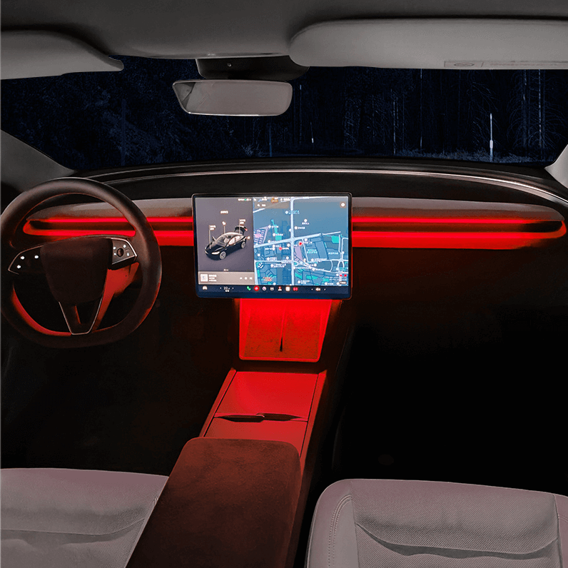 Dashboard Ambient Light Kits for Model 3 Highland & Model Y Juniper