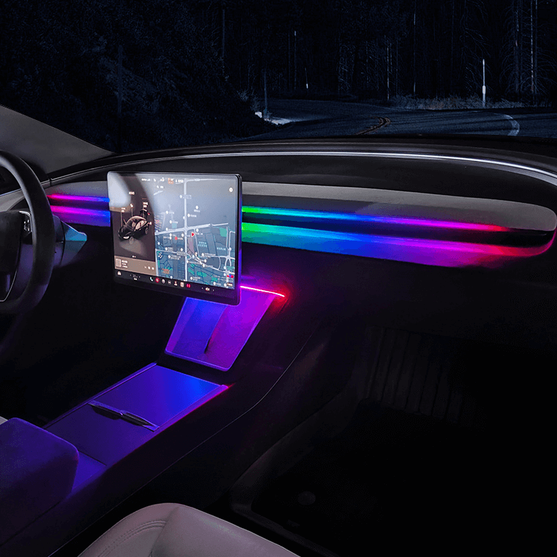 Dashboard Ambient Light Kits for Model 3 Highland & Model Y Juniper