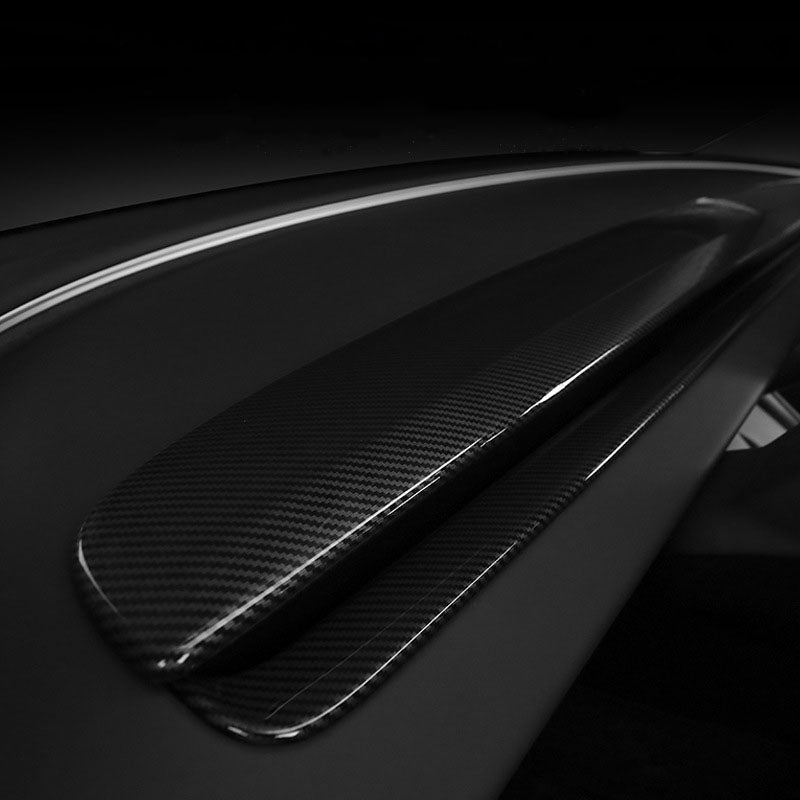 Dashboard Cap Cover for for 2024+ Model 3 Highland (Carbon Fiber Pattern ABS)