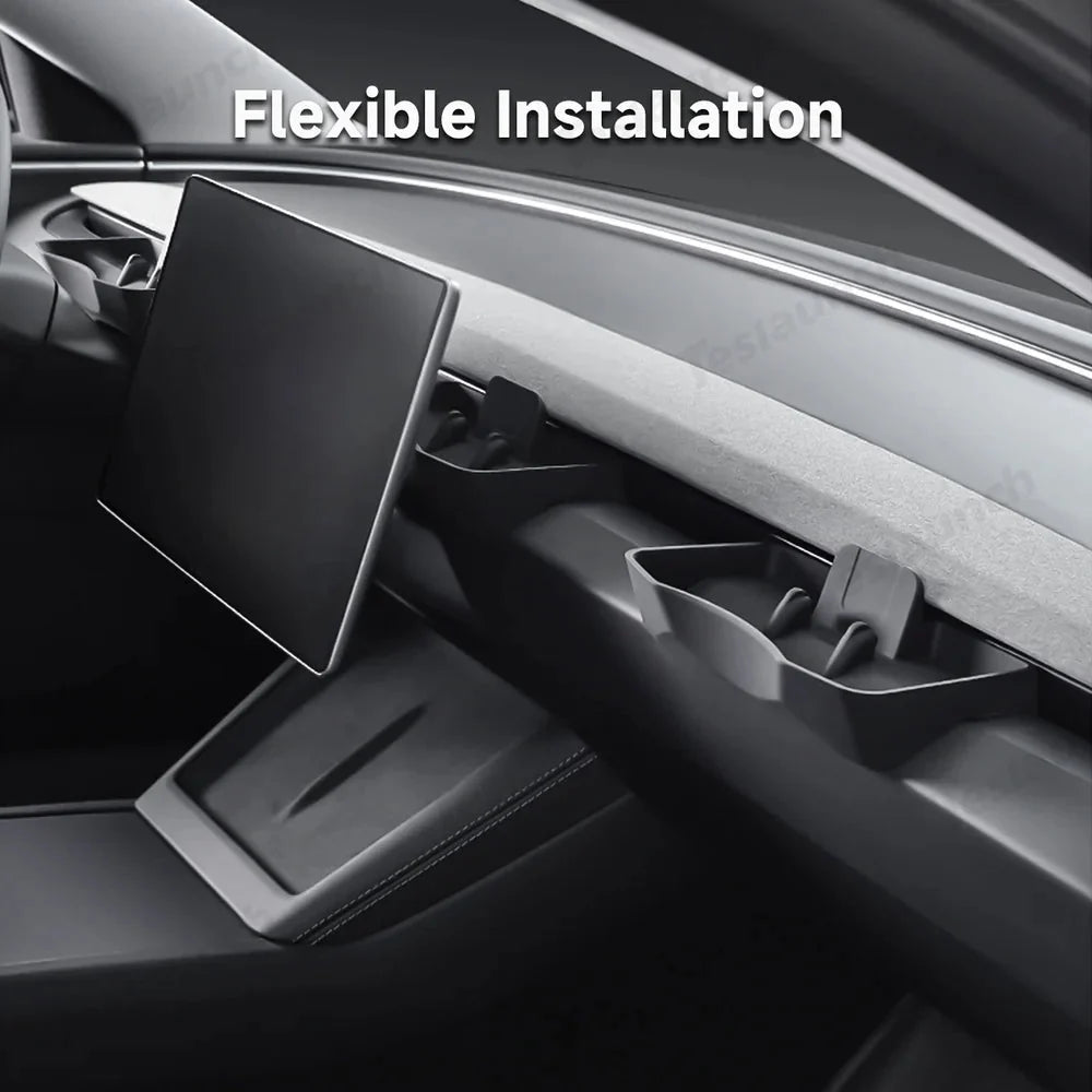 Dashboard Organizer Tray & Multi-Use Holder for 2026 New Tesla Model Y Standard