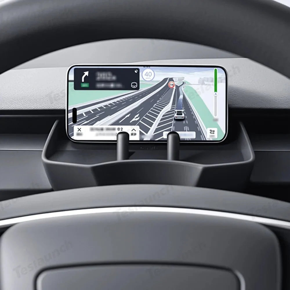 Dashboard Organizer Tray & Multi-Use Holder for Tesla Model 3 Highland Standard 2025+