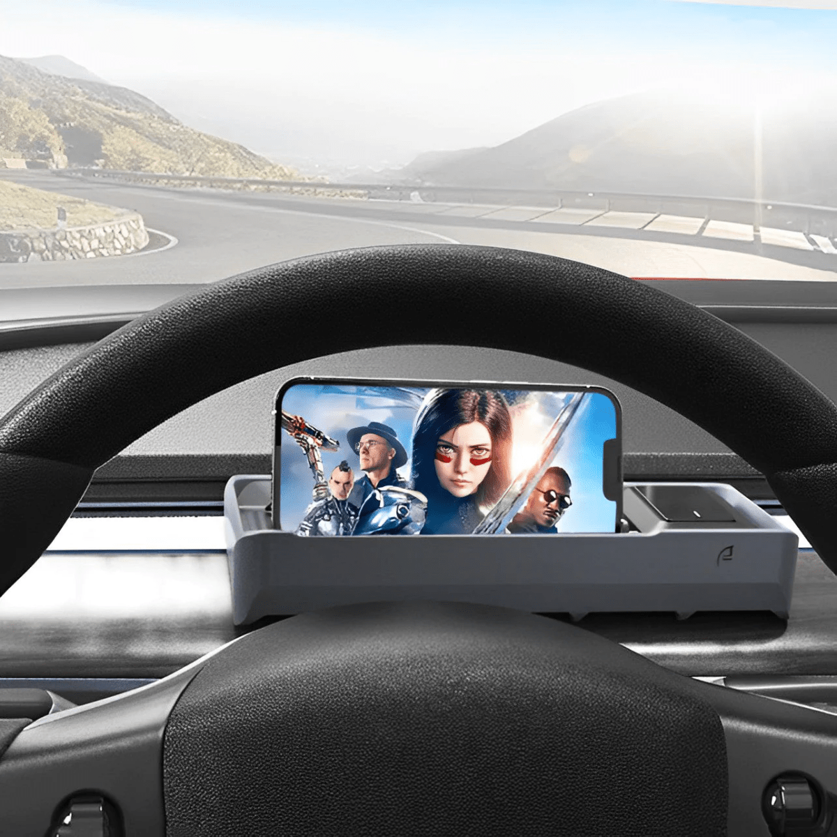 Dashboard Silicone Organizer - Storage Box for Tesla Model 3/Y (2017-2024)