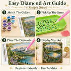 Psalms of Comfort & Strength Pearl Diamond Art Kit