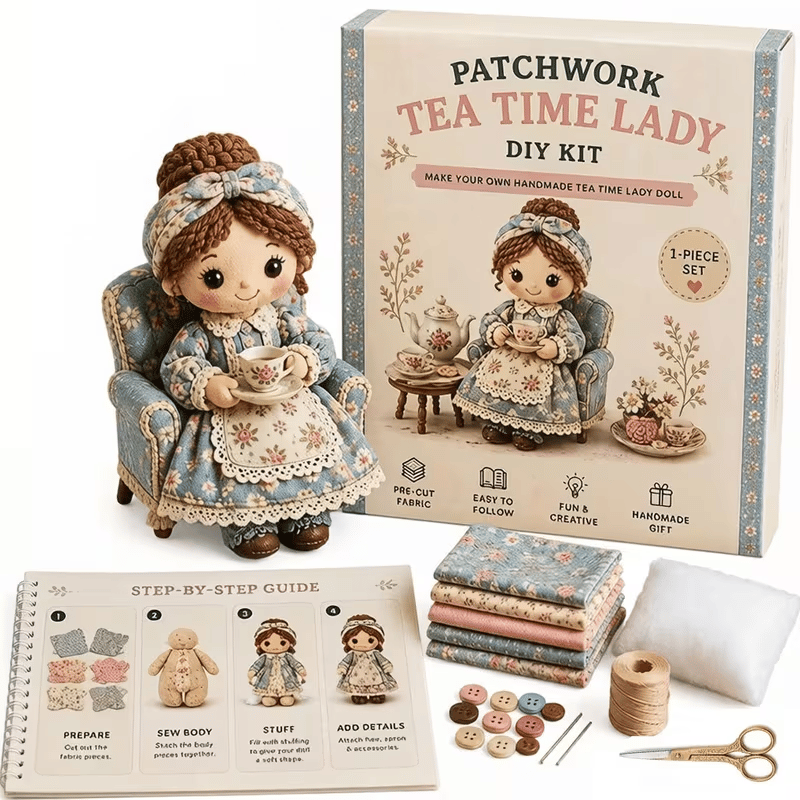 Handmade Patchwork Doll DIY Kit