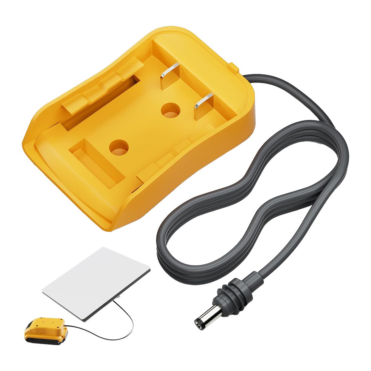 DeWalt Battery Adapter with DC Power Cable for Starlink Mini