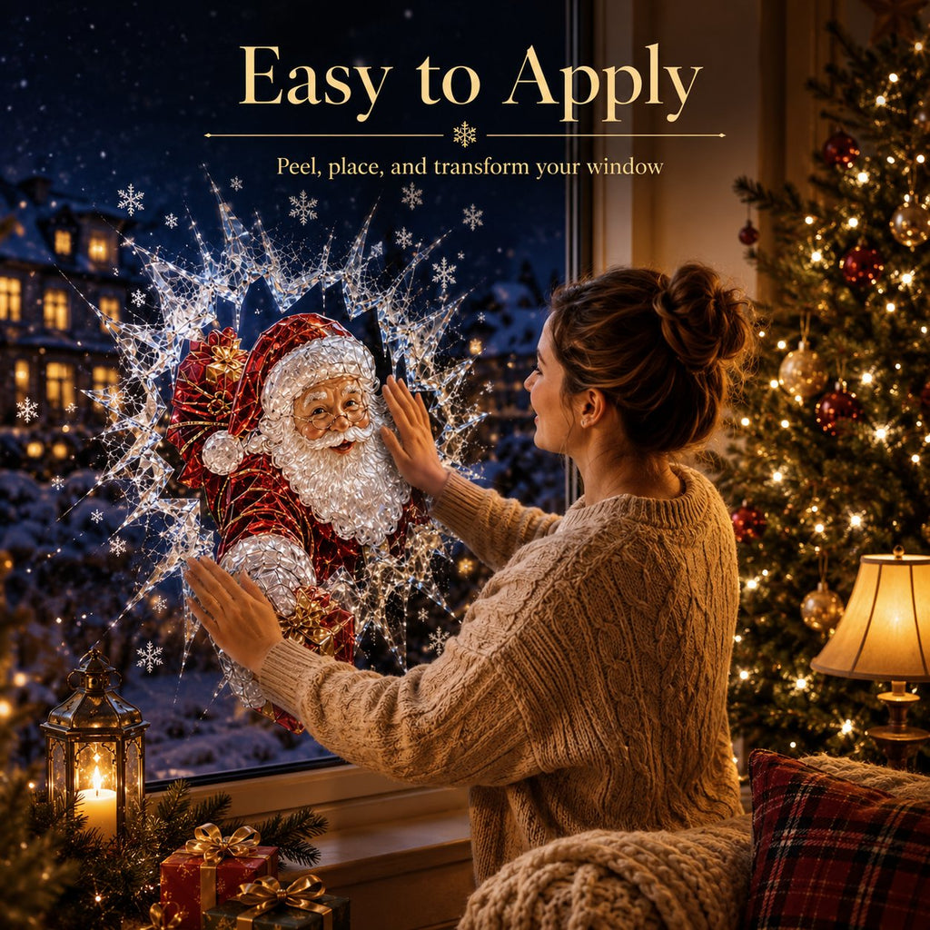 2026 Christmas Window Decals