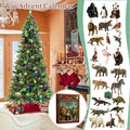 Zoo Animals Advent Calendar 2026 - 24 Animal Ornaments