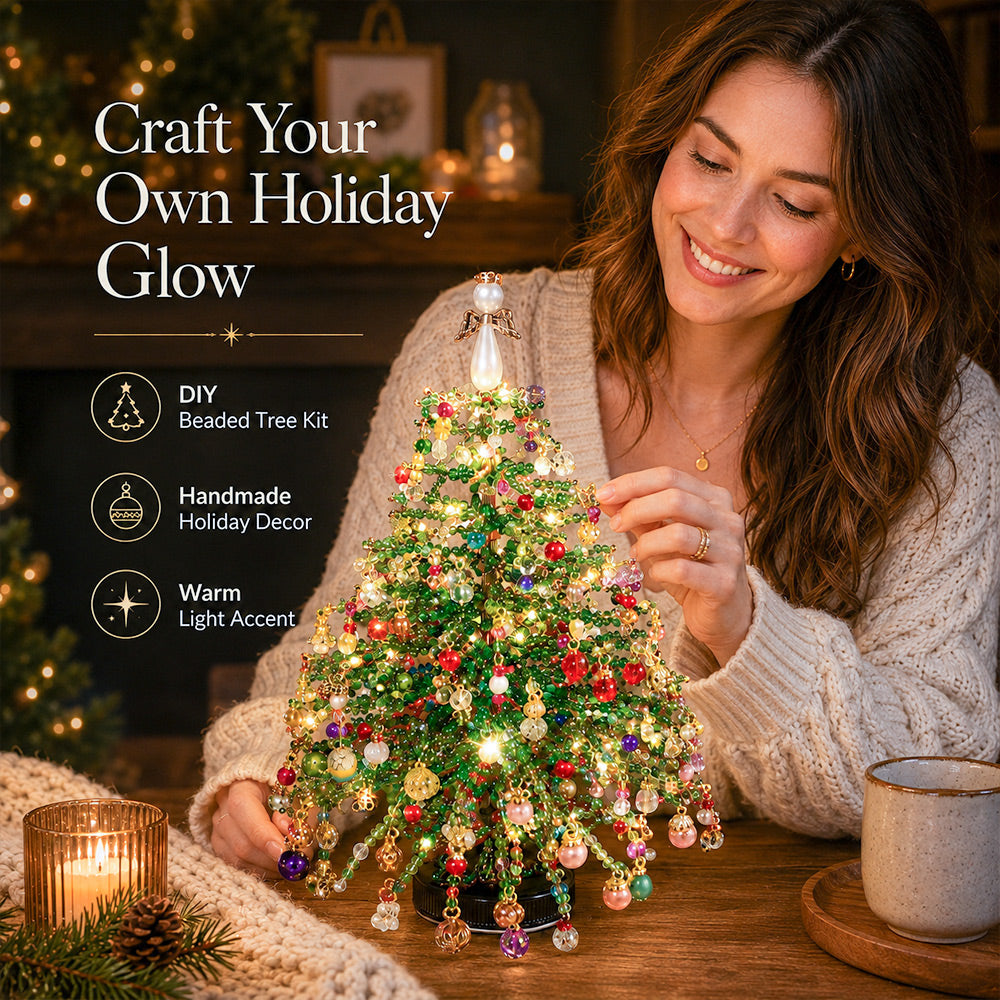 DIY Beaded Christmas Tree Kit