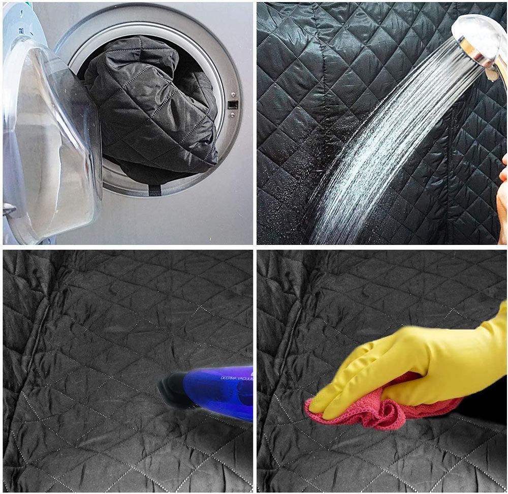 Dog Seat Cover For Pets 100% Waterproof For Tesla Model S3XY - Visible Mesh Window