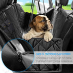 Dog Seat Cover For Pets 100% Waterproof For Tesla Model S3XY - Visible Mesh Window