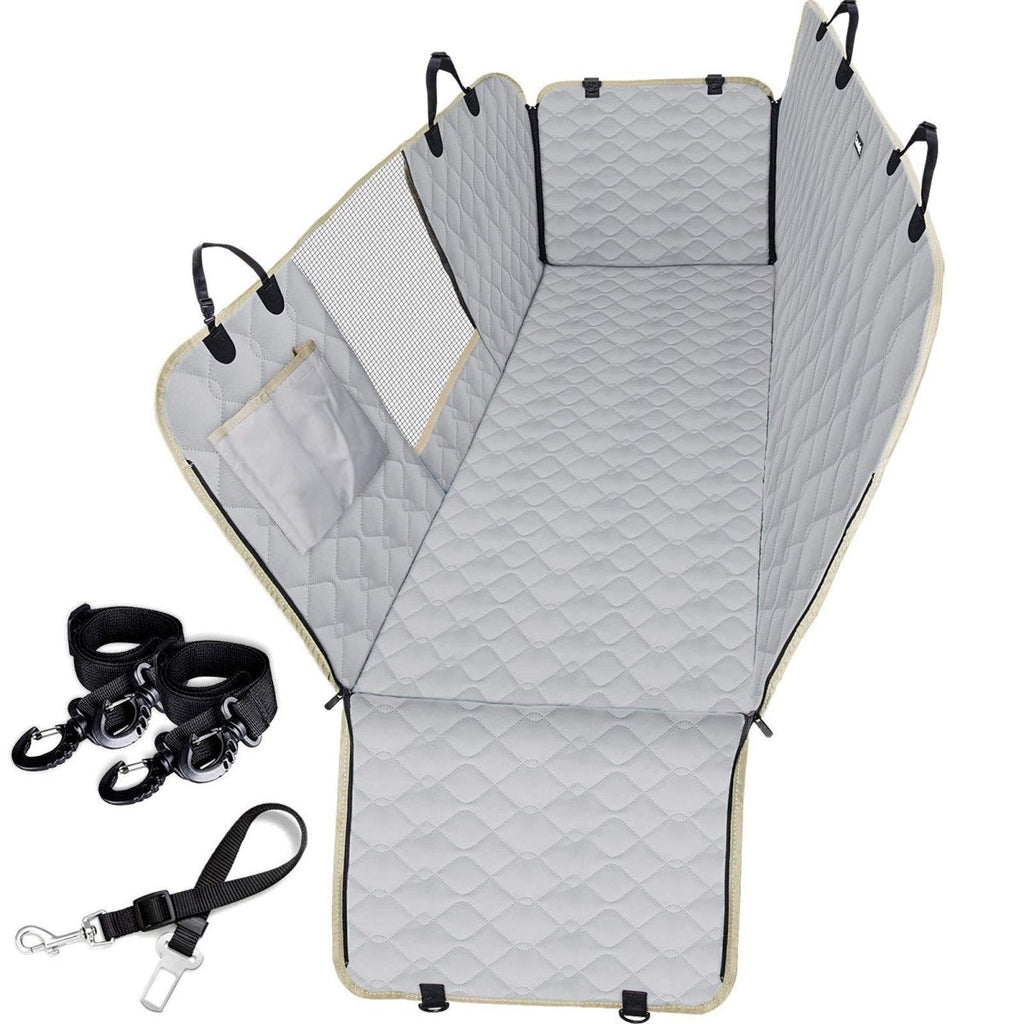 Dog Seat Cover For Pets 100% Waterproof For Tesla Model S3XY - Visible Mesh Window