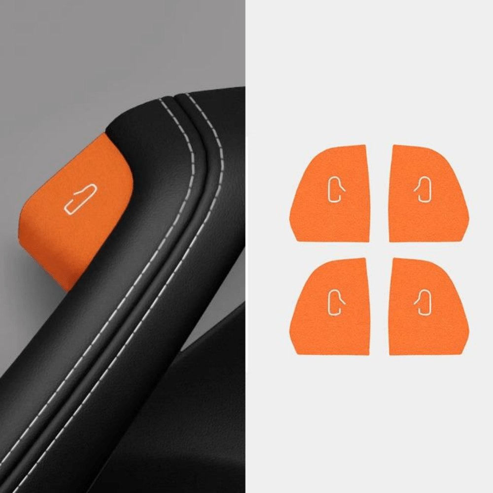 Door Open Button Stickers for Model Y Juniper & Model 3 Highland | Miroken