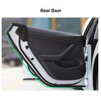 Door Seal Kit Soundproof Wind Noise Reduction Kit For Tesla All Models