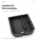 Double-Layer Center Console Storage Box for Model 3 Highland/Y Juniper | 3 Colors