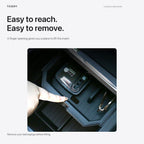 Double-Layer Center Console Storage Box for Model 3 Highland/Y Juniper | 3 Colors