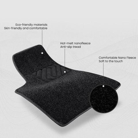 Double Layer With Blanket Floor Mat for Tesla Model X (2016-2020)