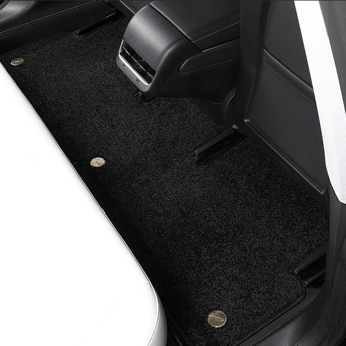 Double Layer With Blanket Floor Mat for Tesla Model Y 5 Seats Accessories (2020-2024)
