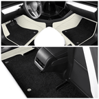 Double Layer With Blanket Floor Mat for Tesla Model Y 5 Seats Accessories (2020-2024)