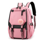 1Denim backpack, large capacity